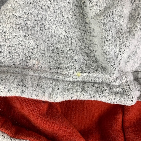 Syracuse Orange Hoodie Adult Large Gray Terry Cloth Pullover Sweater NCAA Mens - Picture 4 of 15